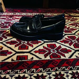 Nine West Black Loafers